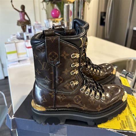 louis vuitton monogram boots 2015